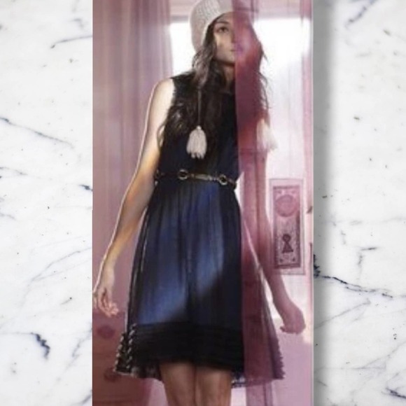 Anthropologie Moulinette Soeurs Whimsygoth Witchy Chiffon Dress, XS - Picture 10 of 11